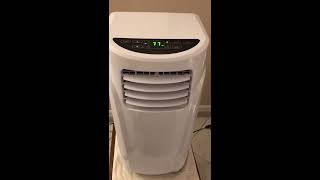 Costway Portable Air Conditioner EP23049 in Dry Mode Operation [upl. by Unders869]