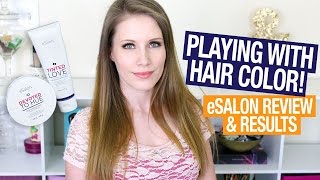 Playing With Hair Color eSalon Treatment Review amp Results [upl. by La]