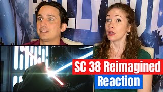 Star Wars SC 38 Reimagined Darth Vader vs ObiWan Kenobi Reaction [upl. by Bernat426]