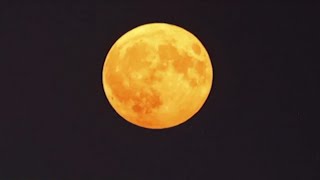 LIVE Supermoon Seen Over Santiago [upl. by Beckie]