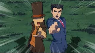 Professor Layton vs Ace Attorney 34  Epilogue  The First Story 44 [upl. by Eenhpad583]