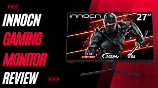 INNOCN 27G1H 27 Inch 240Hz 144Hz Gaming Monitor Full HD 1920 x 1080P Computer Monitor Review [upl. by Mcgee]