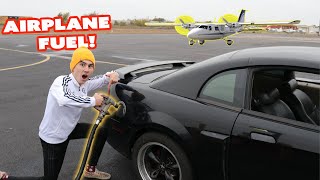 We Put AIRPLANE GAS In a Muscle Car [upl. by Anihsak15]