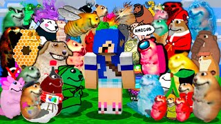 Ache TODOS os CHOMIKS FIND CHOMIKS MINECRAFT O FILME [upl. by Marcellina]