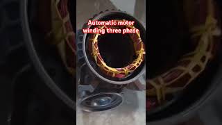 Automatic motor winding three phase motorsports shorts [upl. by Nosecyrb639]