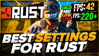 ЛУЧШИЕ НАСТРОЙКИ ГРАФИКИ В 2024 ГОДУ ДЛЯ PVPFPS РАСТ  RUST BEST PVP FPS SETTING 2024  FIX LAGS [upl. by Drarehs]