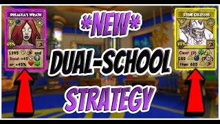 Wizard101 NEW DualSchool Storm Strategy [upl. by Balcke517]