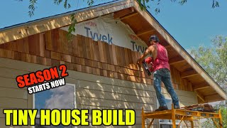 Ive Waited Over 300 Days For This Moment  DIY Tiny House Build  South Texas Living [upl. by Geordie]