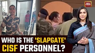 Kangana Ranaut Slapgate Who Is The Slapgate CISF Personnel Who Slapped Kangana  India Today [upl. by Rhynd778]