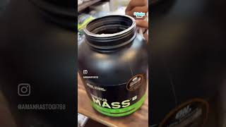 ON Serious Mass Gainer Unboxing 🗃️ unboxing gym gainers optimumnutrition health sizegain [upl. by Aerdnna]