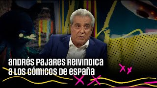 Andrés Pajares reivindica a los cómicos de España  LaRevuelta 21102024 [upl. by Eisaj809]