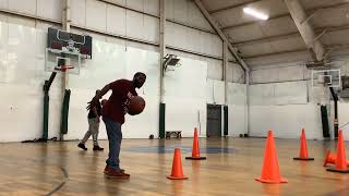 We get better youth sports program off hand basketball drill hoops basketball gym [upl. by Legin]