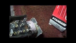 1963 Chrysler headlight switch replace [upl. by Atteselrahc]