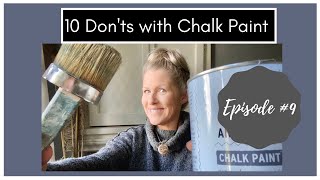 10 Donts with Chalk Paint Chalk Paint 101 Questions and Answers Episode 9 [upl. by Alamat936]