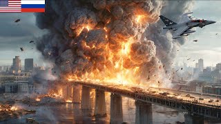 5 MINUTES AGO Ukraine Destroys Only Bridge in Crimea with Integrated Missile ARMA 3 [upl. by Atsirak]