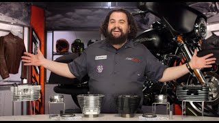 SampS Big Bore Kits and Cylinder Heads for Harley Review at RevZillacom [upl. by Alhak]