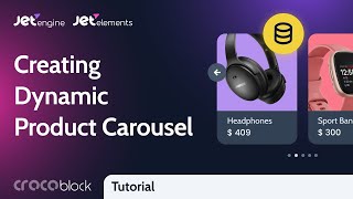 How to Create Dynamic WooCommerce Product Carousel  JetEngine amp JetElements [upl. by Assetal]