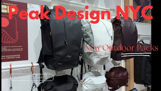 Peak Design Outdoor BackPack At NYC Flagship [upl. by Tsuda592]