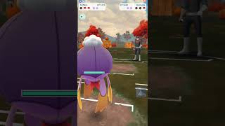 Pokemon Ghost type vs Team GO Rocket Grunt in Pokemon GO [upl. by Ephrayim]