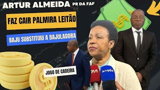 Mesmo após dedicar o sucesso da seleção nacional ao João ministra do desporto foi afastada do cargo [upl. by Odlanor42]