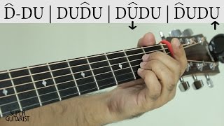 Nalone Pongenu  Nenjukkul Peidhidum  Guitar Strumming Full Lesson [upl. by Burnley]