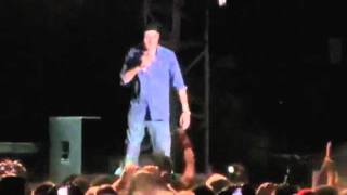 Charlie Sheen attacked with rocks and bottles at gathering of the juggalos 2011 [upl. by Garrard]