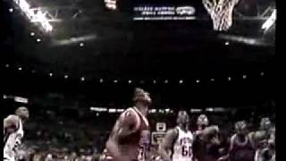 Jordan vs Grant Hill  Bulls  Pistons 1996 [upl. by Beller]