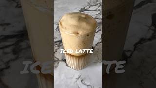 How to make an Iced Latte at home  Easy recipe [upl. by Eidde528]