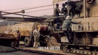 1950s Earth Moving Machines in Action Vintage Cars [upl. by Ayim]