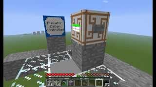 PneumaticCraft Elevator amp Elevator Callers [upl. by Aerdnaxela]