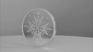 Central Bank of Malta 5 euro silver 1oz Maltese Cross 2023 Malta [upl. by Binky831]