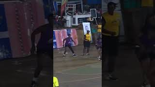 Perus Nyamwenge goes to the rack and lays it in KTRachBasketballPickUp [upl. by Cerelly865]