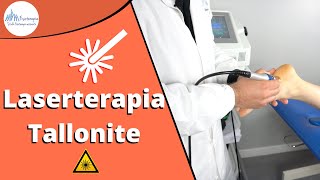 Laserterapia Tallonite  La Luce che ti cura il dolore al piede [upl. by Enad]