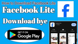 How To Download Facebook Lite ফেসবুক লাইট কিভাবে ডাউনলোড করব howtofacebook playstore muhontech [upl. by Keating]