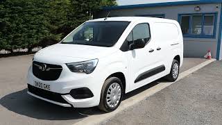 DN20 GKE 2020 20 VAUXHALL COMBO 2300 SPORTIVE SS EURO 6 100BHP L2 LWB VAN  AIR CON  TWIN SLD [upl. by Inoj]