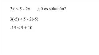 soluciones de desigualdades lineales [upl. by Fiedler]