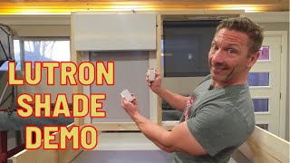 Check out this Lutron Motorized Shades Demo [upl. by Euginimod]