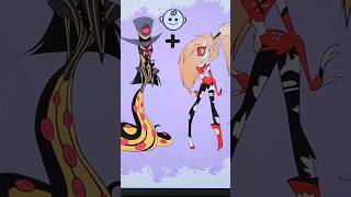 Sir Pentious and Cherri bomb from Hazbin Hotel ✨️ hazbinhotel drawing art cute animeart diy [upl. by Revned171]