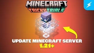 How to Update Your Minecraft Server to 121  Tricky Trials [upl. by Lala973]