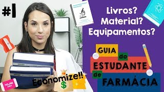 O que realmente precisa comprar pra faculdade de Farmácia  Guia do Estudante de Farmácia 1 [upl. by Norak]