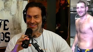 Chris DElia Reacts to Sean Strickland Interview [upl. by Sadiras]