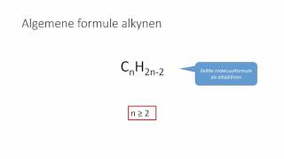 Wat zijn alkynen N3 [upl. by Seedman]