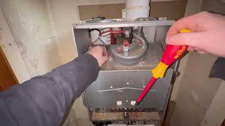 How to change a Vokera Compact Fan  my boiler keeps cutting out [upl. by Lanahtan635]