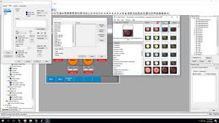 FactoryTalk View Studio ME Library Images  FTview 10 Machine Edition  Pushbutton Controls [upl. by Alyakem]