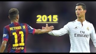 Neymar amp Cristiano Ronaldo ● 2015 ● Skills Show HD [upl. by Lenrow84]