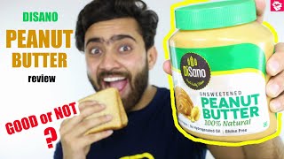 DISANO PEANUT BUTTER REVIEW  100 NATURAL PEANUT BUTTER  QUALITYMANTRA [upl. by Jo-Anne350]