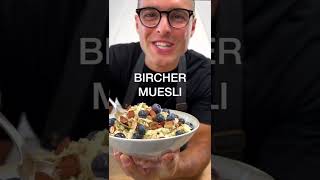 Bircher Muesli  easy and tasty breakfast [upl. by Aplihs]