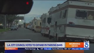 City Council approves RV parking bans on Westside [upl. by Ariaet575]