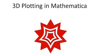 3D Plotting in Mathematica [upl. by Chuah978]