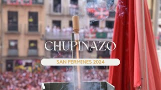 Chupinazo san Fermín pamplona 2024 [upl. by Ahsiret]